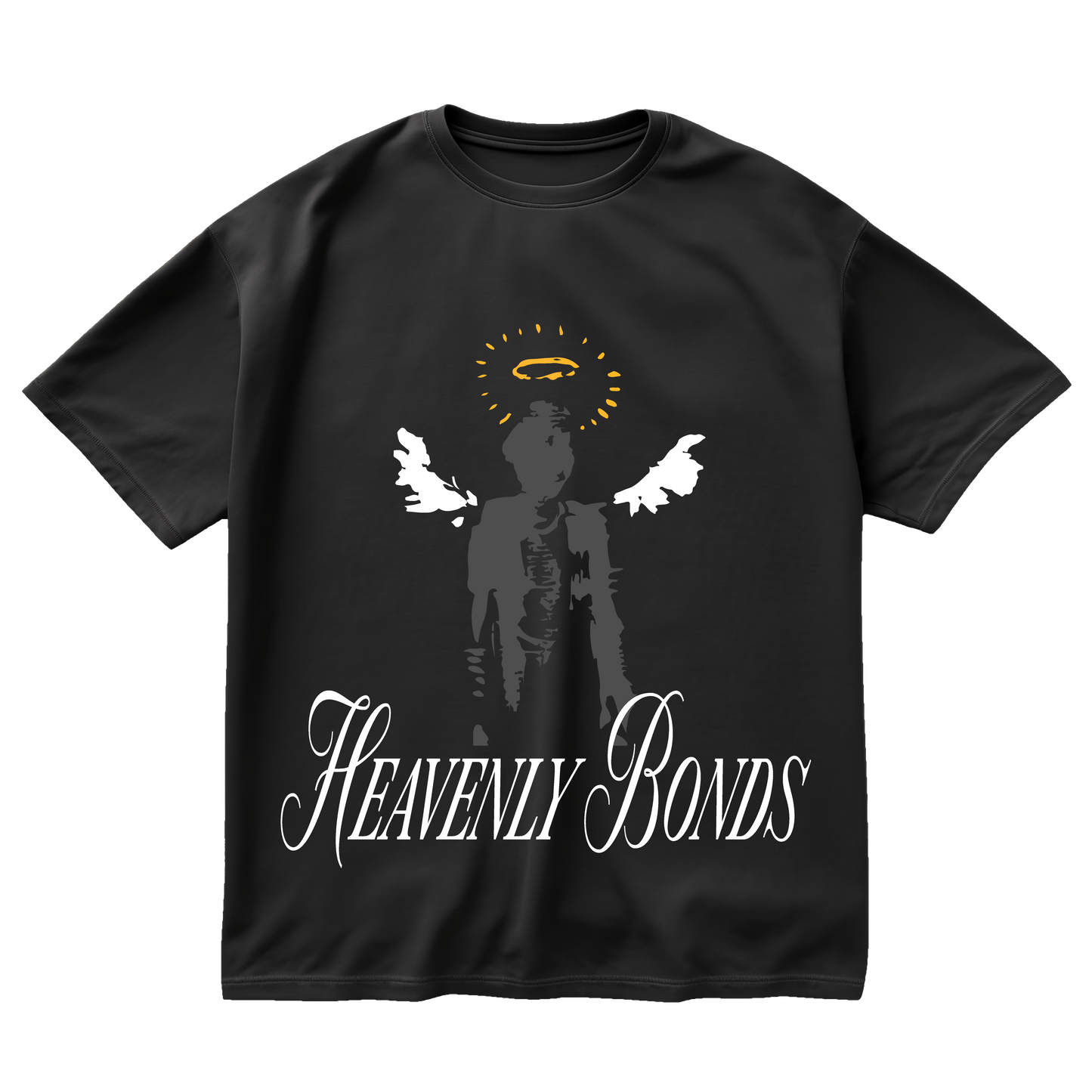 Heavenly Bonds T Shirt Black