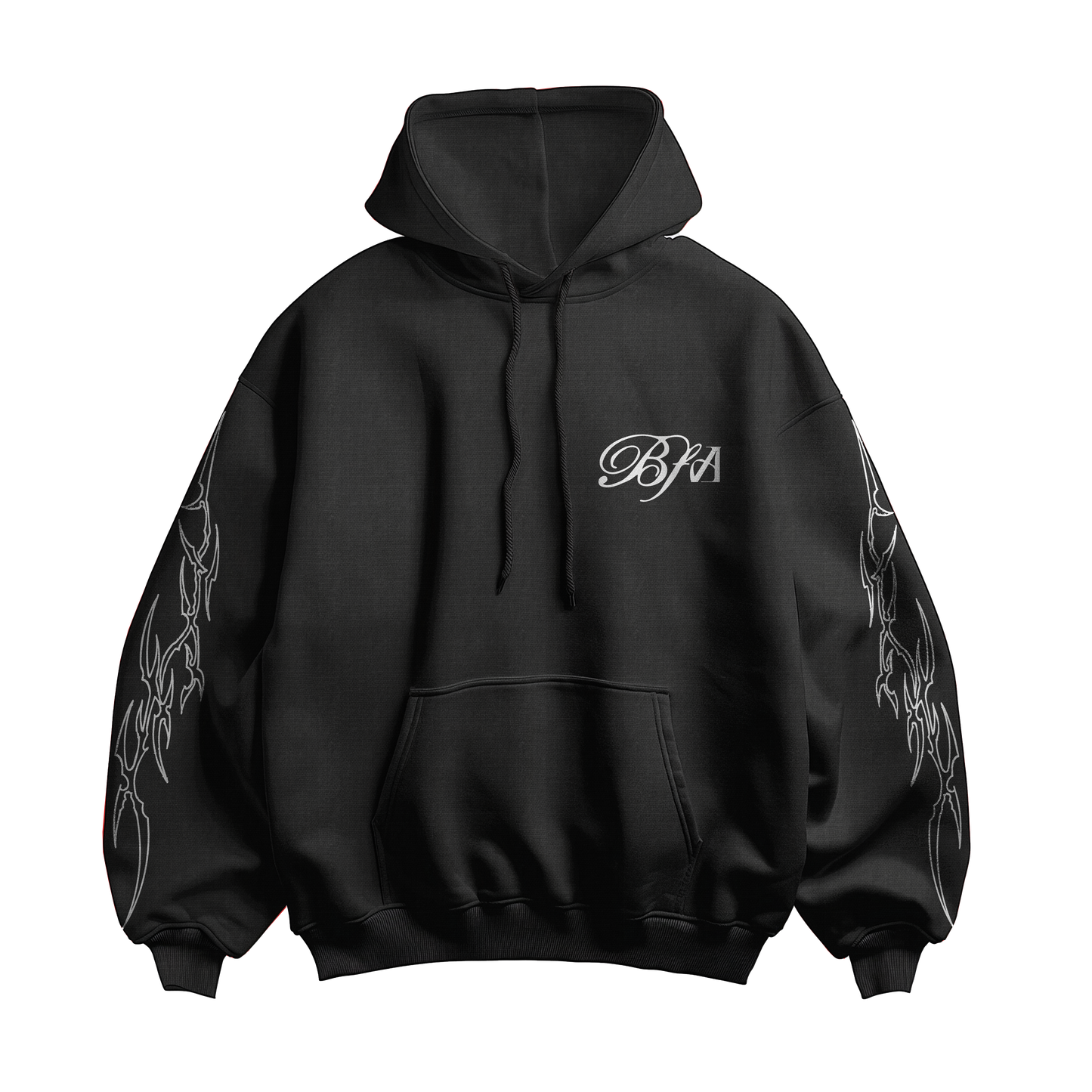 BFA Flames KnightBlack  Hoodie