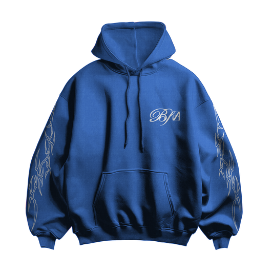 BFA Flames FrostBlue Hoodie